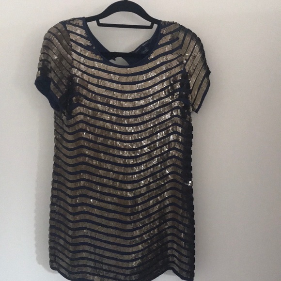 French Connection Beaded Shift Dress - Picture 2 of 7